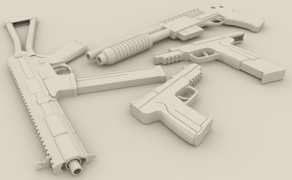 Weapon Pack (Low-Poly) preview image 1